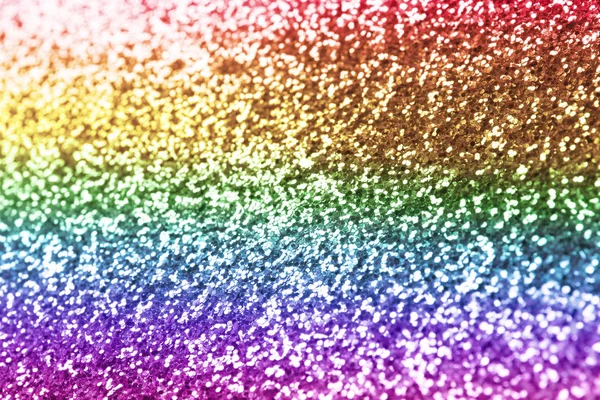 Parlak Gökkuşağı Glitter Düzenleme Arka Plan Olarak — Stok fotoğraf