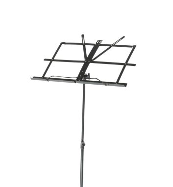 Boş müzik not beyaz arka plan üzerinde durmak