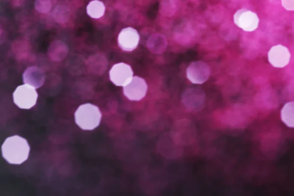 Luminoso Effetto Magico Rosa Bokeh Come Sfondo — Foto Stock