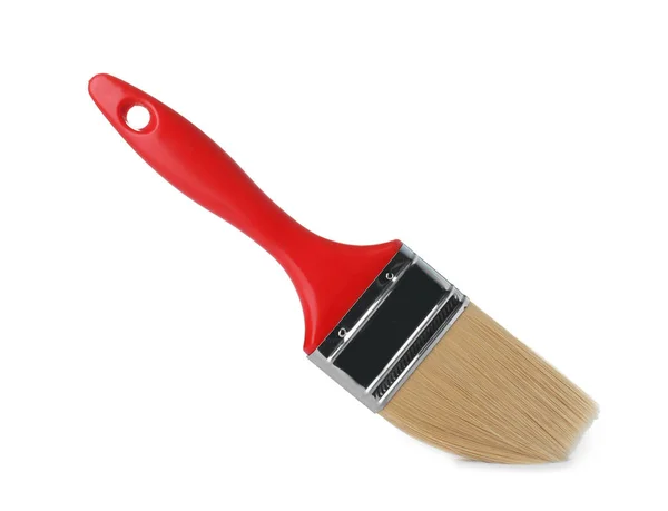 New Paint Brush White Background Decorating Tool — Stock Photo, Image