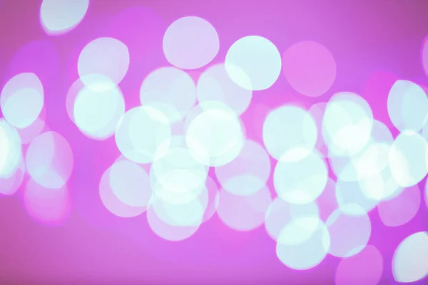 Hermosas Luces Brillantes Como Fondo Efecto Bokeh —  Fotos de Stock