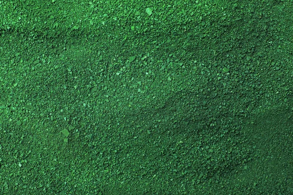 Σπιρουλίνα Φύκια Σκόνη Φόντο Top View — Φωτογραφία Αρχείου