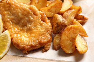İngiliz geleneksel balık ve patates cipsi, portre