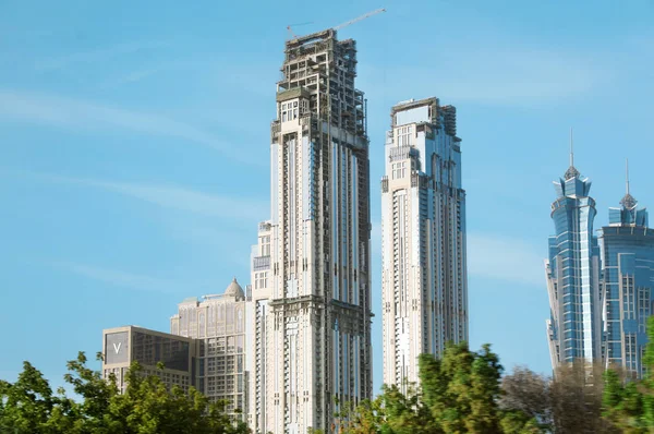 Dubai Emirati Arabi Uniti Novembre 2018 Paesaggio Con Hotel Lusso — Foto Stock