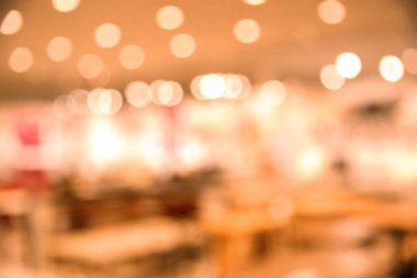 Modern alışveriş iç bulanık görünüm