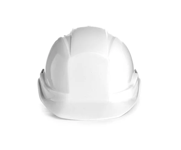 Sombrero Duro Sobre Fondo Blanco Herramientas Construcción — Foto de Stock