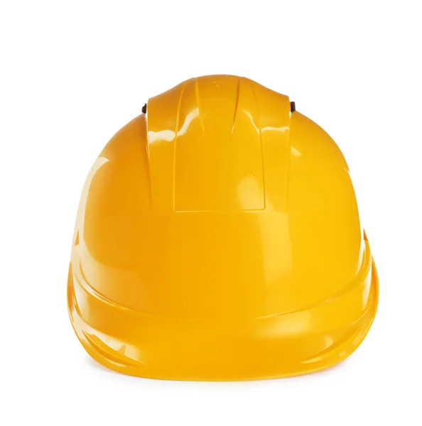 Modern Hard Hat Isolated White Construction Tools — Stock Photo, Image