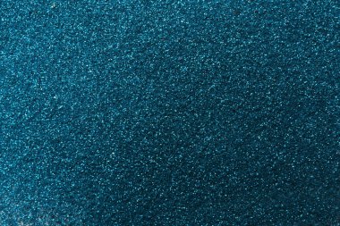 Parlak mavi parlak arka plan görünümünü portre