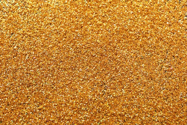 Textuur Van Gouden Glitter Als Achtergrond Close — Stockfoto