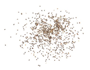 Beyaz, en iyi görünüm izole chia tohum