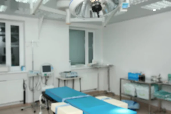Θολή Θέα Χειρουργική Αίθουσα Στο Σύγχρονο Ιατρείο — Φωτογραφία Αρχείου