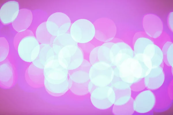 Schöne Leuchtende Lichter Als Hintergrund Bokeh Effekt — Stockfoto