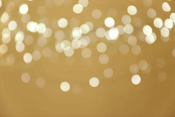 Blurred View Shiny Silver Lights Bokeh Effect — Stock Photo, Image