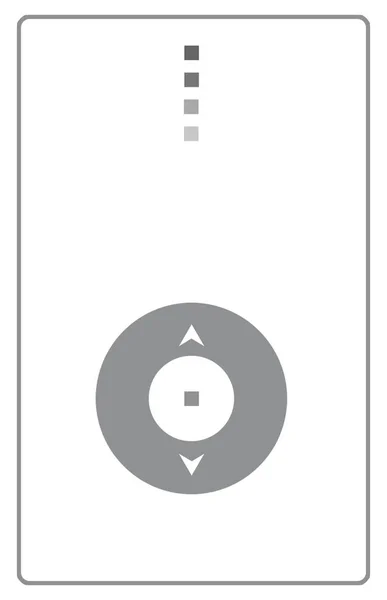 Design de aplicativo de telefone para controle doméstico inteligente — Fotografia de Stock