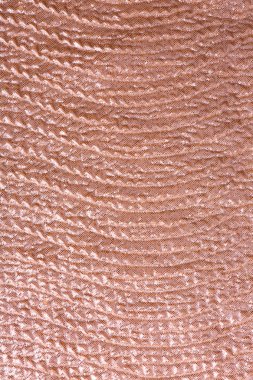 Arka plan olarak, üstten görünüm parlak ile altın kumaş gül