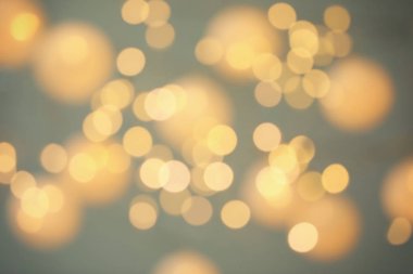 Bulanık görünüm parlak altın ışık. Bokeh etkisi