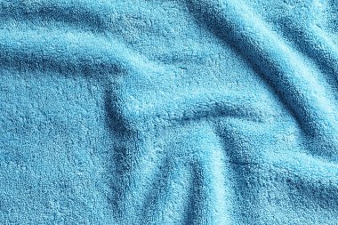 Arka plan olarak buruşuk yumuşak terry havlu. Alan tasarımı için