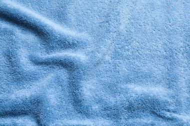 Arka plan olarak buruşuk yumuşak terry havlu. Alan tasarımı için
