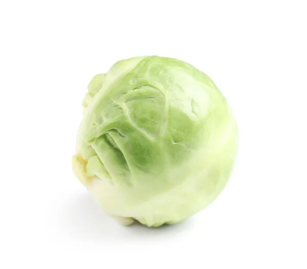 Fresh tasty Brussels sprout on white background — Stock Photo, Image