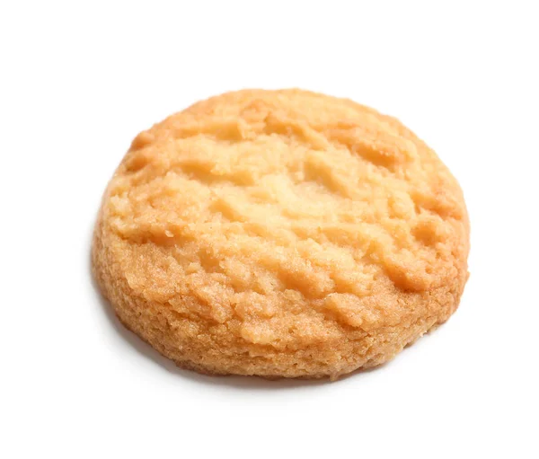 Finom dán vaj cookie elszigetelt fehér — Stock Fotó