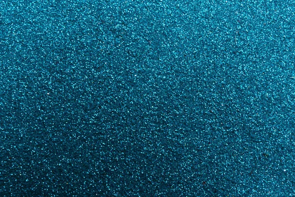 Vista de perto de fundo brilho azul cintilante — Fotografia de Stock