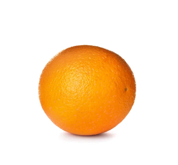 Fresh ripe orange isolated on white. Citrus fruit — Stock Photo, Image