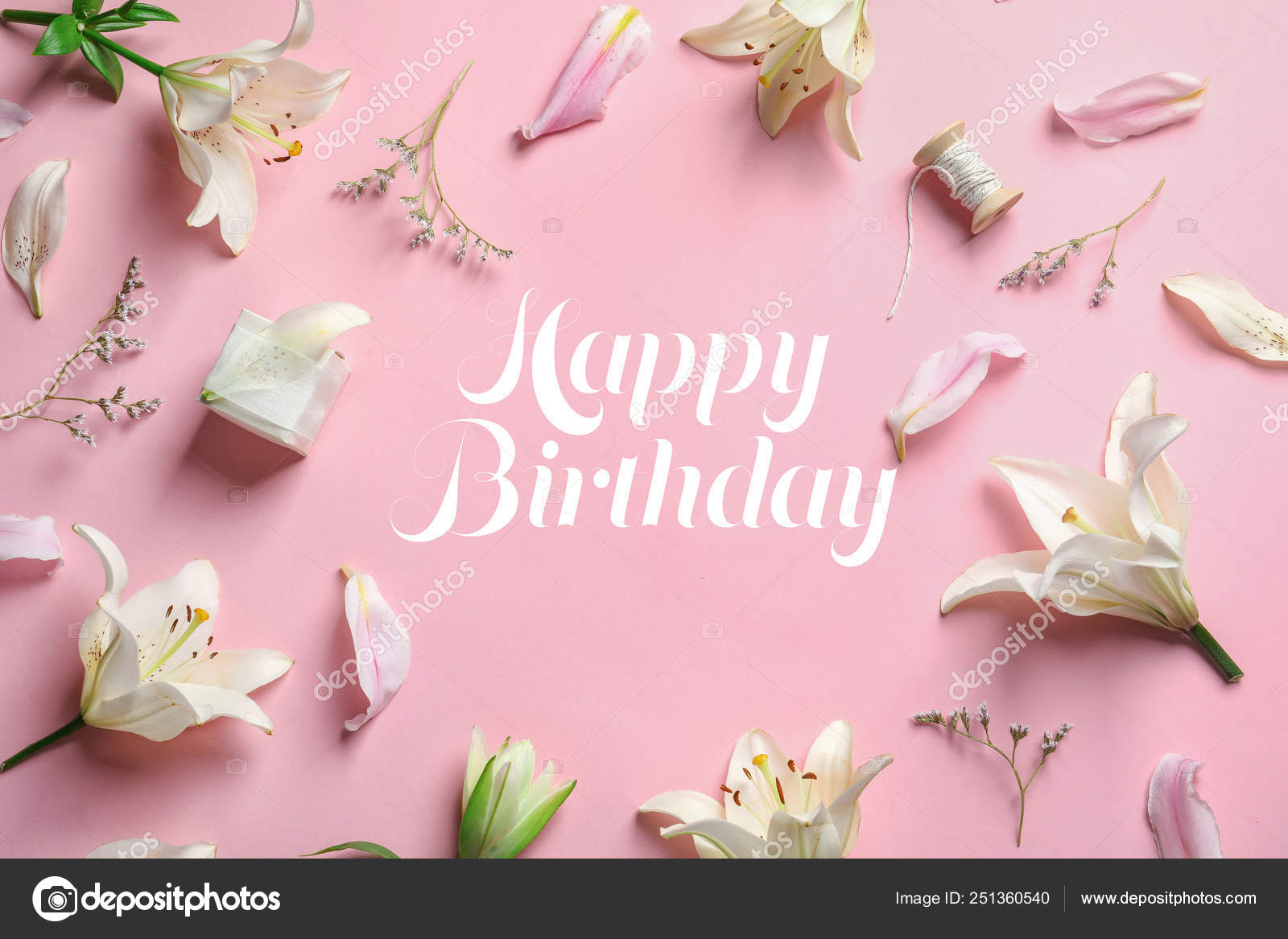 Happy 2024 birthday lilies