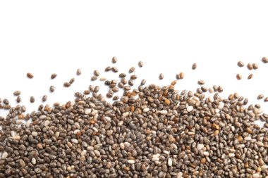 Beyaz, en iyi görünüm izole chia tohum