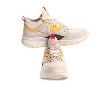 Spor ayakkabı beyaz arka plan üzerinde