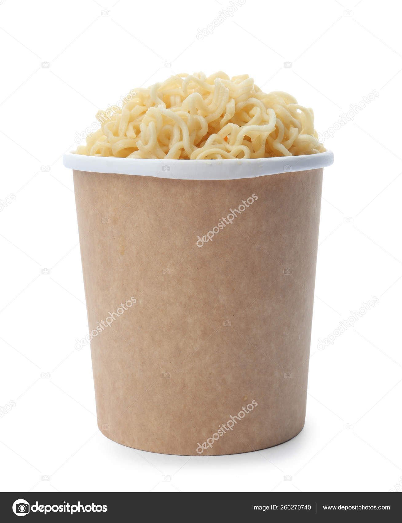 Download Paper Cup Of Instant Noodles Isolated On White Mockup For Design Stock Photo Image By C Newafrica 266270740