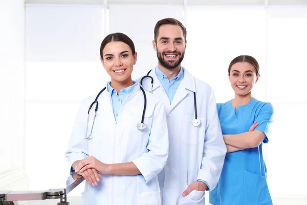 Group of medical doctors at clinic. Unity concept — Stock Photo, Image