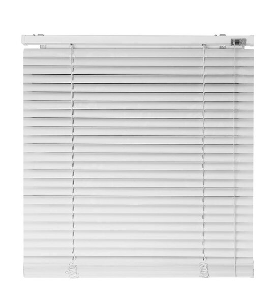 Новые современные окна жалюзи на белом фоне
