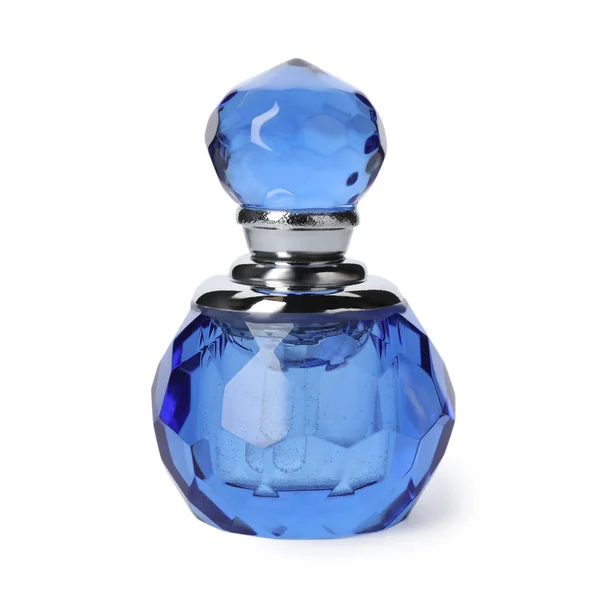 Flaska lyx parfym isolerad på vitt — Stockfoto