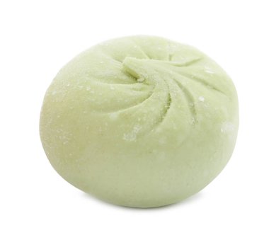 Beyaz arka planda lezzetli dolgu ile ham köfte