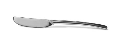 Paslanmaz çelik tereyağı bıçak beyaz izole