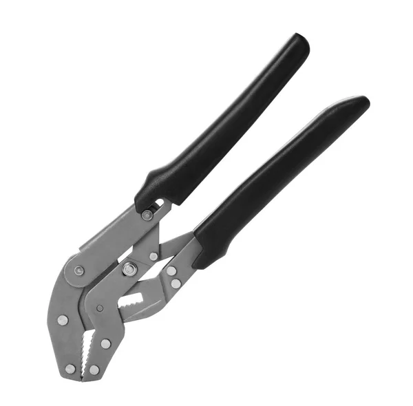New pliers on white background. Professional construction tool — Stock Photo, Image