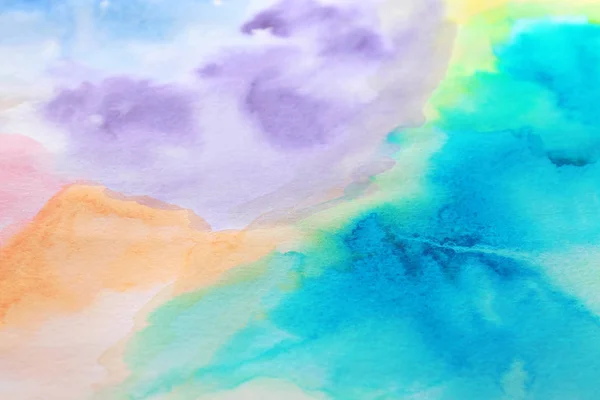 Astratto sfondo colorato, primo piano. Foglio di carta dipinto — Foto Stock