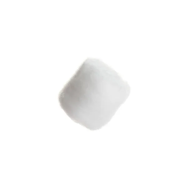 Piłka z puszystej bawełny na białym tle — Zdjęcie stockowe