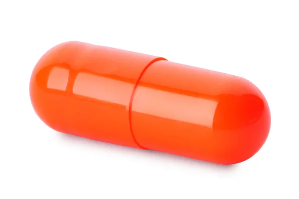 Color Pill geïsoleerd op wit. Medische behandeling — Stockfoto