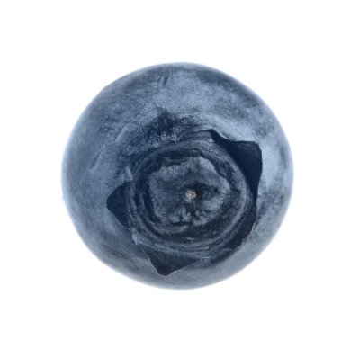 Beyaz üzerinde izole taze ham olgun yaban mersini