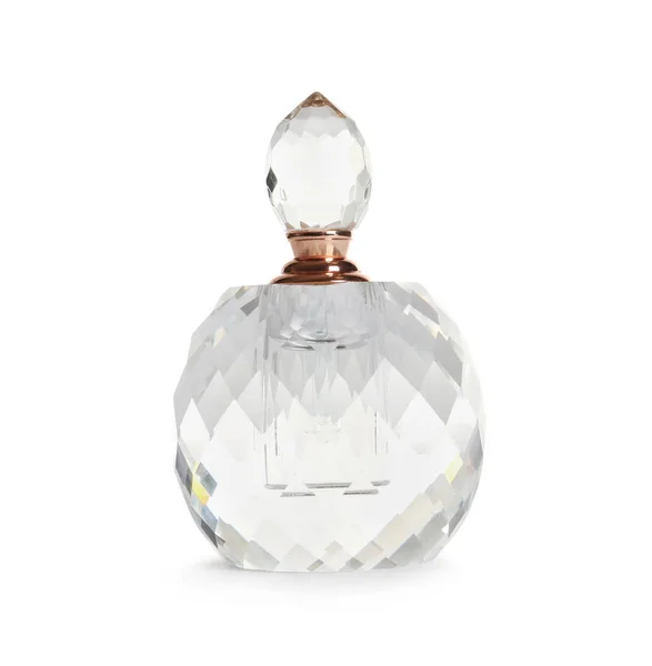Flaska lyx parfym isolerad på vitt — Stockfoto