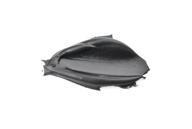 Beyaz arka planda profesyonel yüz maskesi smear