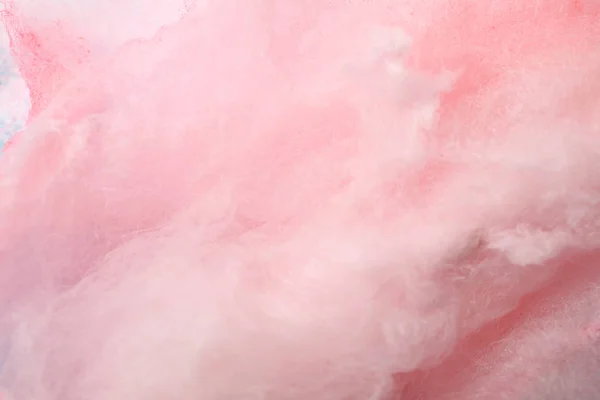 Γλυκό ροζ μαλλί της γριάς ως φόντο, κοντινό πλάνο — Φωτογραφία Αρχείου