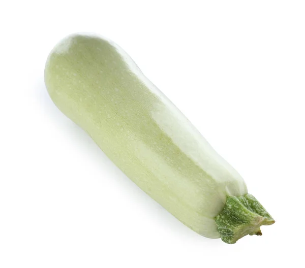 Fresh ripe zucchini squash on white background — Stock Photo, Image