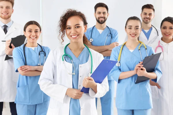 Sjukvårdspersonal på sjukhus. Unity Concept — Stockfoto