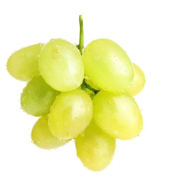 Raisins frais juteux mûrs isolés sur blanc — Photo
