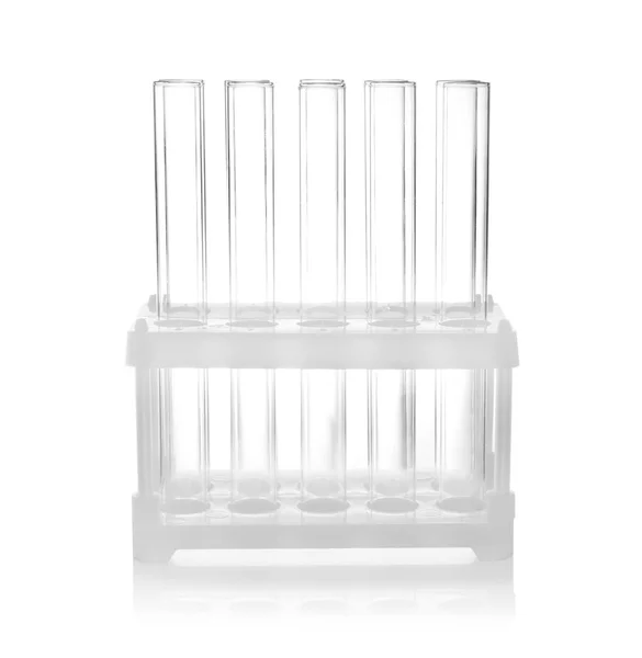 Test Tubes Transparent Liquid Table Laboratory Space Text Stock Photo by  ©NewAfrica 566712074