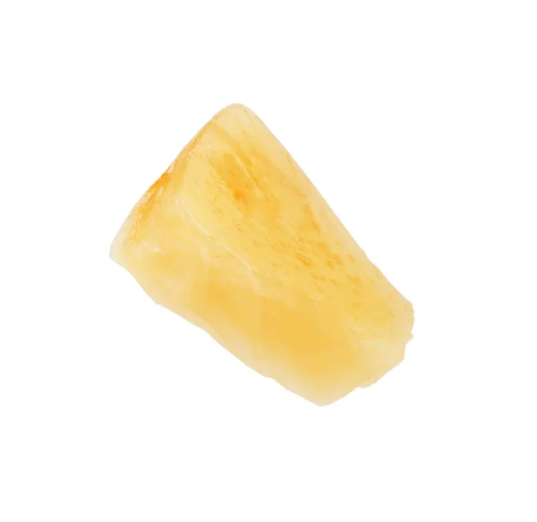 Κομμάτι από νόστιμο γλυκό ανανά σε λευκό φόντο — Φωτογραφία Αρχείου