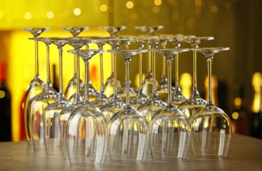 Çubukta sayaç üzerinde boş temiz gözlük