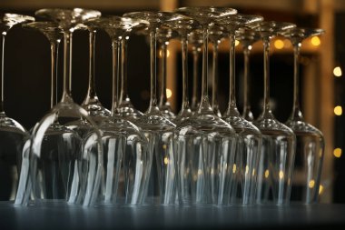 Çubukta sayaç üzerinde boş temiz gözlük